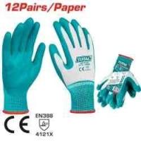 "TSP12102 - ""ТОТАL"" Перчатки маслостойкие Нитриловое покрытие, размер XL"