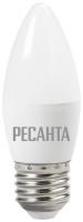 Лампа светодиодная LL-R-C37-6W-230-4K-E27 (свеча, 6Вт, нейтр., Е27) Ресанта, шт		