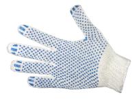 Перчатки трикотажные с ПВХ 3-х нитка