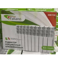 Радиатор алюминиевый FILIANO 500\100 7кг