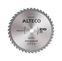 Диск пильный по металлу 210х30х42Т ALTECO