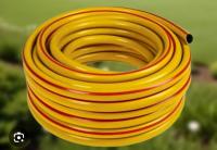 Шланг поливочный ПВХ усиленный, пищевой трехслойный армированный 3/4, 50 м (жёлтый) Вихрь, шт		