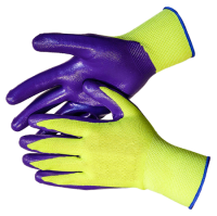  Перчатки нейлоновые с нитриловым покрытием СВС 