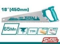 THT55450 - "ТОТАL" Ножовка по дереву 450мм, материал 65Mn.