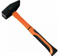 Молоток 400гр. Квадратный боёк, фиберглассовая двухкомпонентная ручка Вихрь, шт		