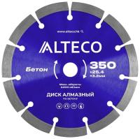 Диск алмазный по бетону 350*25,4 ALTECO