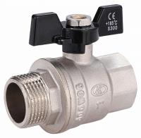 Вентиль AOSKER (ф20) 3/4" ВН/ВН с ручкой-бабочкой