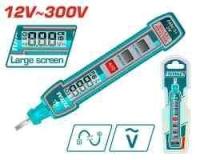 THTS33001 - "ТОТАL" Тестер напряжения цифровой AC 12-300V.