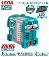 TW216049 - "ТОТАL" Инверторный сварочный аппарат 160А, напряжение: 1 ~ 220-240V.