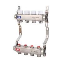 Коллектор для системы отопления без расходомеров AOSKER 1"x3/4"x5-вых