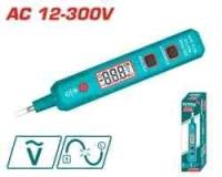 THT2930021 - "ТОТАL" Отвёртка индикаторная цифровая AC 12-300V.