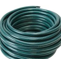 Шланг поливочный ПВХ,трёхслойный армированный 3/4", 50м (зелёный) Вихрь, шт		