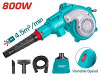 TB8036 - "ТОТАL" Воздуходувка электрическая INDUSTRIAL 220-240V~50/60Hz.