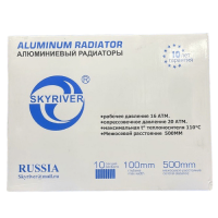 Радиатор алюминиевый SKYRIVER 500\100 7kg