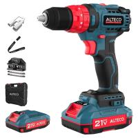 Бесщеточная аккумуляторная ударная дрель шуруповёрт CID 21-45 X2 BL ALTECO