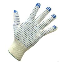  Перчатки трикотажные х/б с ПВХ (Александров) 4-х нитка