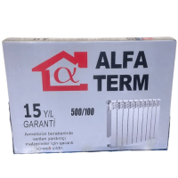 Радиатор алюминиевый ALFA-TERM 500\100 10кг