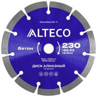 Диск алмазный по бетону 230*22,23 ALTECO