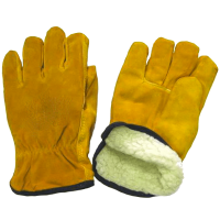 Утепленные цельноспилковые перчатки "Драйвер"