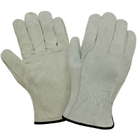 Перчатки цельноспилковые "Драйвер" (серые)