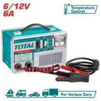 TBC1501 - "ТОТАL" Зарядное устройство 6/12V, входное напряжение 220-240V, частота 50/60 Гц.