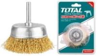 TAC33021 - "ТОТАL" Щётка чашечная со шпилькой 50мм