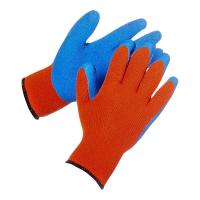 Перчатки зимние акриловые с рельефным покрытием 7 кл.