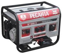 Электростанция бензиновая Ресанта БГ 6500 Э