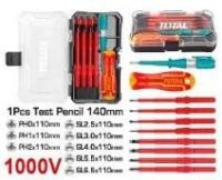 THTIS5106 - "ТОТАL" набор сменных диэлектрических отвёрток 10шт
