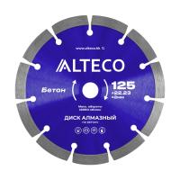 Диск алмазный по бетону 125*22,23 ALTECO