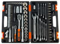 Набор инструментов, 1/2" , 1/4" , CrV, в кейсе 82 предм Вихрь		