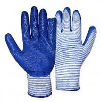 Перчатки нейлоновые с нитриловым покрытием, размеры: M, L, XL