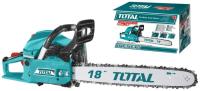 TG5451811 - "ТОТАL"  Цепная бензопила объем: 46куб. номинал. мощность: 1.8кВт.